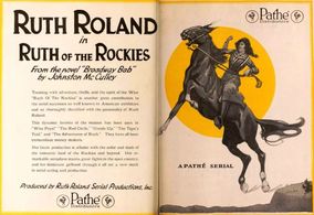 Ruth Roland in Ruth of the Rockies (1920)