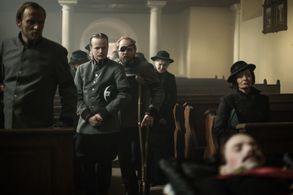 Vilma Cibulková, Krystof Hádek, Jan Hájek, and Rostislav Novák Jr. in A Soul to Redeem (2017)