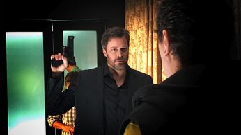 Luis Fernandez as James in the film HumanPersons now in post-production