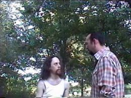 Matt Spease and Isaak Partlow in Evil on Queen Street (2008)