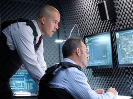 Coby Bell and Joe Nemmers in The Gifted (2017)