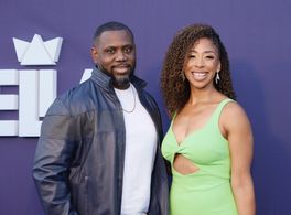 Yvonne Senat Jones & Husband Charles Jones at Sneakerella Premiere