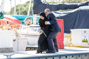 Yasmine Al-Bustami and Said Faraj in S.W.A.T. (2019)