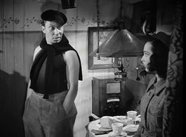 Carl Raddatz and Hannelore Schroth in Under the Bridges (1946)