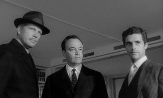 Denis Manuel, Raymond Pellegrin, and Pierre Zimmer in Le Deuxième Souffle (1966)