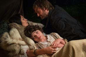 Hendry Earnshaw, Serraphina and young Heathcliff in Wuthering Heights