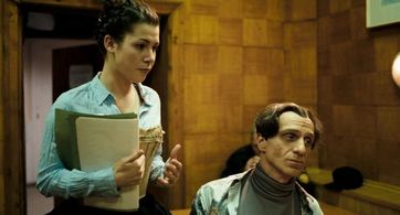 Viktor Shamirov and Kseniya Radchenko in The Practice of Beauty (2011)