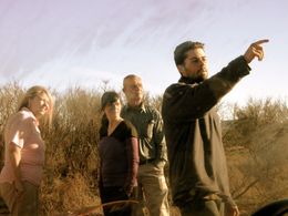 Jack Henry, Mathew J. Wilkinson, Charlie Whalley, and Joanne Oliver in How NOT to Make a Horror Film (2015)