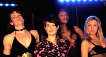 Napiera Groves, Stephanie Czajkowski, and Milana Vayntrub in Feather Weights (2012)