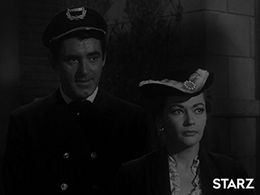 Yvonne De Carlo and John Vivyan in Death Valley Days (1952)