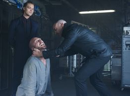 Alan Van Sprang, Christian Bako, and Jordan Hudyma in Shadowhunters (2016)