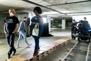 Production still for Big Touch (2019)