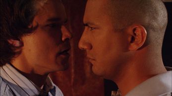 Nathan Baesel (Boston) & Andrew Pinon (Aaron)