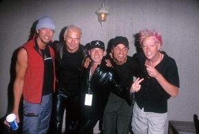 Klaus Meine, Rudolf Schenker, Scorpions, Matthias Jabs, James Kottak, and Ralph Rieckermann