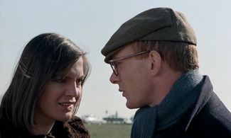 Harald Kuhlmann and Angela Winkler in The Lost Honor of Katharina Blum (1975)