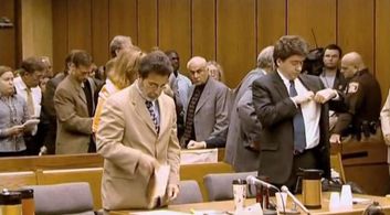 David Rudolf, Patricia Peterson, Ron Guerette, and Tom Maher in The Staircase (2004)