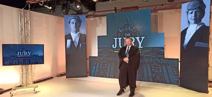 The Jury - Bill Blackwood as the Usher