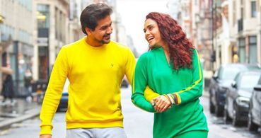 Pushkar Jog and Amruta Khanvilkar in Well Done Baby (2021)