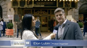 Sean Allan Krill as Elon Lubin with Agnes Chung in Blue Bloods - 