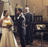 Joshua Triplett on Set