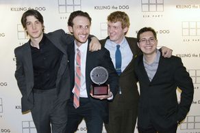 'Killing the Dog' World Premiere with David Gelles, Josh Evans, Conor Stratton, and Matthew Klein.