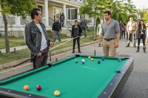 Jason Douglas, Jeffrey Dean Morgan, Austin Nichols, Christian Serratos, Josh McDermitt, Elizabeth Faith Ludlow, and Troy