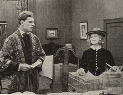 Emory Johnson and Louise Lovely in The Gift Girl (1917)