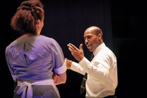 Daniel Francis as Martin Luther King Jr in The Mountaintop
