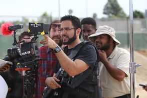 Roger Sogues, Raj Milian, Bart Cameron, Edreace Purmul, and Rebecca Reyes in The Playground (2017)