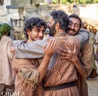 Nick Shakoour, George H. Xanthis, and Kian Kavousi in The Chosen (2017)