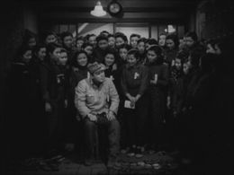 Ichirô Sugai and Yôko Yaguchi in The Most Beautiful (1944)