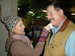 Daniel Knight on set of NBC's GRIMM