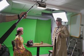 Erika Krenn and David Dietz in “Southtown”