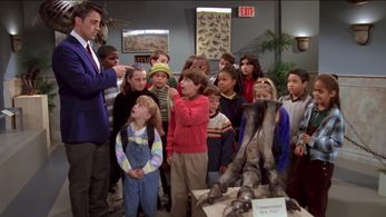 Matt LeBlanc and Miles Marsico in Friends (1994)