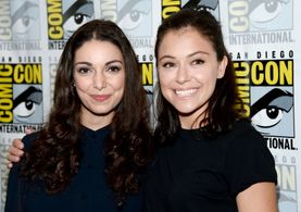 Tatiana Maslany and Kathryn Alexandre