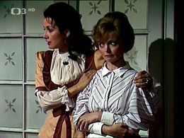 Veronika Freimanová and Eva Hrusková in Na letním byte (1989)