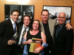 At the International Documentary Association Awards for 