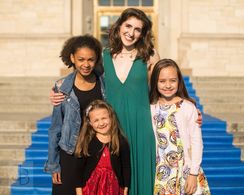 Premiere for The Greener The Grass. Sophie Leonard, Director Solveig Herzum, Meadow Nelson and Luciana Bisesi