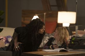 Krysta Rodriguez and Alyvia Alyn Lind in Daybreak (2019)