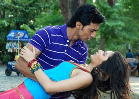 Dev and Subhasree Ganguly in Romeo (2011)