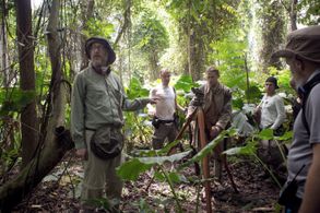 James Gray and Charlie Hunnam in The Lost City of Z (2016)