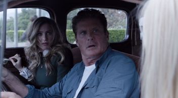 David Hasselhoff and Ryan Whitney in Sharknado 4: The 4th Awakens (2016)