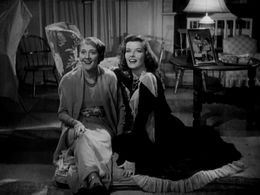 Katharine Hepburn and Jean Dixon in Holiday (1938)
