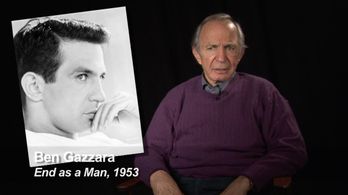 BEN GAZZARA from the Rick McKay film GREENWICH VILLAGE- A WORLD APART (2015)