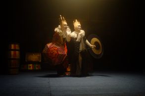 mr.bones & the boneyard circus music video shoot