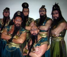 Flint Eagle as a Hindu mercenary in 300