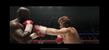 Barry Hanley as Steve Zouski in Big George Foreman. Sony Pictures 2023