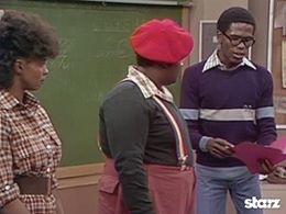 Debbi Morgan, Fred Berry, and Ernest Thomas in What's Happening!! (1976)