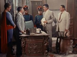 George Reeves, Donald Lawton, Jack Reitzen, and Robert Tafur in Adventures of Superman (1952)