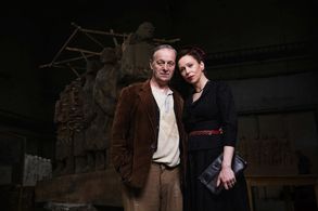 Jan Novotný and Zuzana Stivínová in Monstrum (2017)